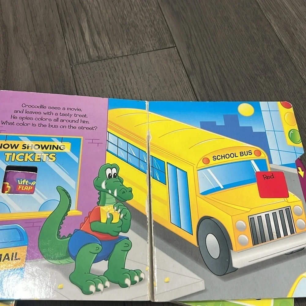 Bundle of Children’s educational books numbers colors and words